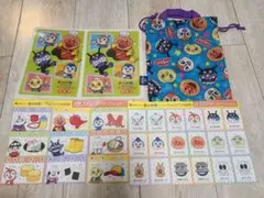 アンパンマン クリアファイル　袋　もじあわせカード　絵合わせゲーム　非売品