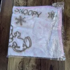 スヌーピー フリースブランケット 約116x60 cm