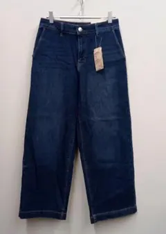 DoKlri 様専用　無印良品デニムワイドパンツオーガニックコットンジーンズ