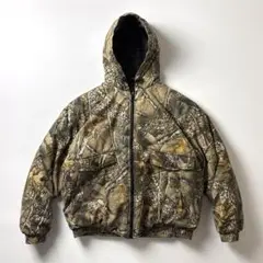 carhartt アクティブパーカー　リアルツリー　L 右『XL位』Carhartt カーハート リアルツリーカモ ダック