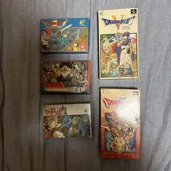 し*ん様 ⭐️ドラゴンクエスト II・III ＩＶスーパーファミコンＶ・VＩ5本