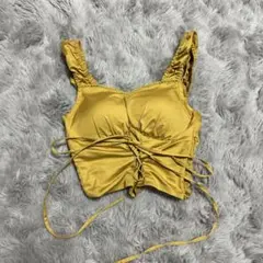 GYDA マスタード ビスチェ キャミソール