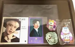 BTS カード＆ステッカー＆ラバーチャームRJ（ジン）全て公式