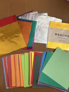 多色光沢折り紙セット まとめ売り