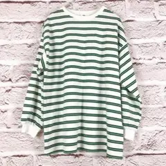 zza2 WEGO ストライプ 長袖Tシャツ F ウィゴー