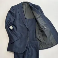 美品】マッキントッシュロンドン スーツ セットアップ モヘア ネイビー