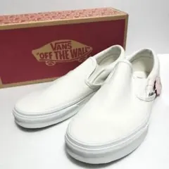 VANS バンズ スリッポン スニーカー 白/ホワイト 25.5cm