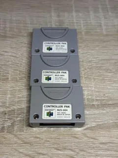 NINTENDO64 コントローラーパック 3個セット