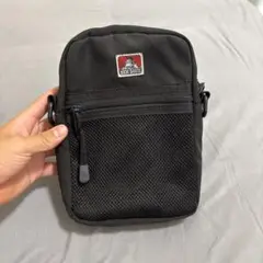 BEN DAVIS ブラック ショルダーバッグ
