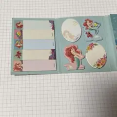 ディズニー　プリンセス　アリエル　付箋　メモ