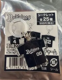 オリックス・バファローズ ユニフォーム型めじるしチャーム エスピノーザ