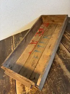 レトロ　木箱　収納　小物入れ　ボックス　ビンテージ