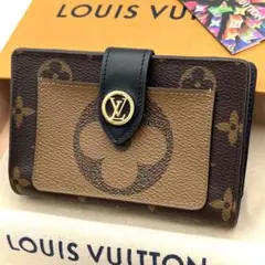 LOUIS VUITTON モノグラム 二つ折り財布ポルトフォイユジュリエット