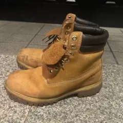 Timberland ワークブーツ スエード イエローブーツ 6インチ 26