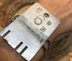 バングル　ブレスレット　ヴィンテージ　vintage レトロ　銭湯　個性派のサムネイル