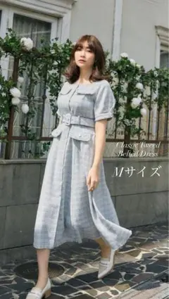 2026年最新】classic tweed belted dressの人気アイテム - メルカリ