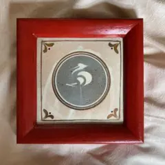 松崎融　木漆額　白掛金彩鷺文陶板 2025年最新】松崎融の人気アイテム - メルカリ