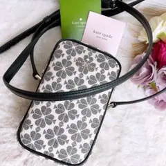 未使用級☆Kate spadeケイトスペード ショルダーカメラバッグ フラワー