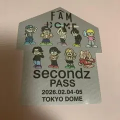 timelesz 布ステッカー　２月公演