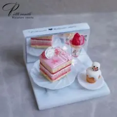 No.229【 冬限定スイーツセット 】ミニチュアスイーツ