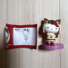 ハローキティ　チョコエッグ　モンハン　アイルー