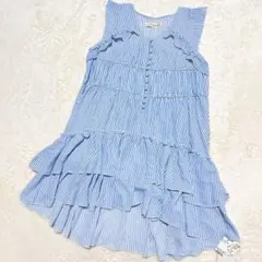 定価14000円 snidel スナイデル ノースリフリルチュニックワンピース