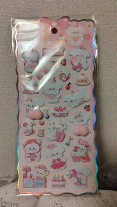 プニプニおしりとぷくぷくおシール　1個