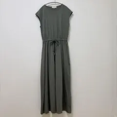 B:MING by BEAMS グレー 半袖 ロングワンピース M