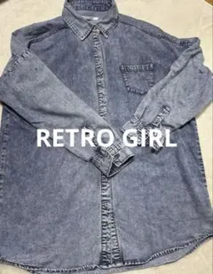レトロガール シャツ