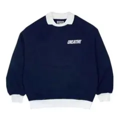 CreativeDrugStore ネイビー トレーナー Lサイズ - メルカリ