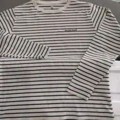 mont-bell ストライプ 長袖カットソー 140