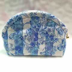 6-34 ハンドメイド　パッチワークポーチ