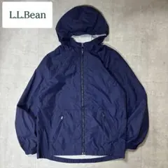 L.L.Bean エルエルビーン マウンテンパーカー 刺繍ロゴ ネイビー XL