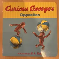 Curious George's Opposites ボードブック