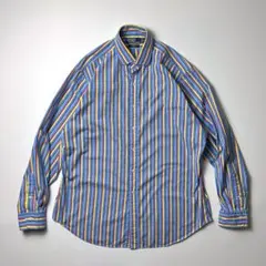 g*N様 ralph lauren ストライプシャツ XL ポニー無し マルチス