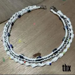 ウォレットチェーン　あおば着用