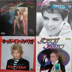 80's ポップスEPレコード4枚セット