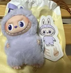 LABUBU PIN FOR LOVE(A-M)イニシャルラブブ 【E】薄紫