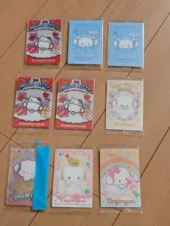 サンリオキャラクターズ　ウエハースカード　こぎみゅん　9枚セット