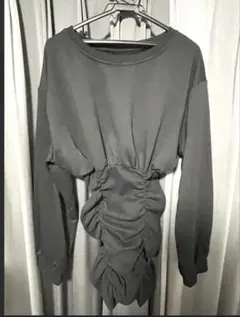 SHEIN ミニワンピース ブラック