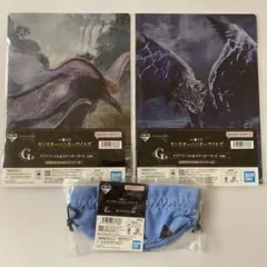 モンスターハンターワイルズ 一番くじ 3点セット