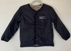 the shop tk リバーシブルジャケット 120サイズ 黒 ベージュ