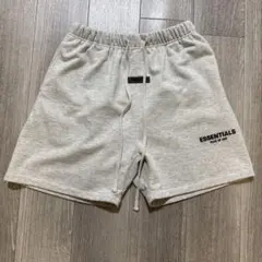Fog essentials ハーフパンツショーツ反射フォントカーキブラウンロゴ