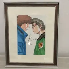 クローズ&worst 高橋ヒロシ直筆サイン入り複製原画 河内鉄生 300枚限定