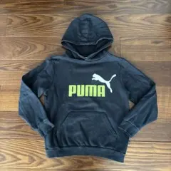 プーマ　PUMA フード付きパーカー 黒　140 男の子