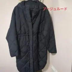 ブージュルード　中綿コート　黒