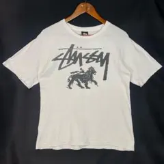 雰囲気◎ 00s～ STUSSY ラスタライオン プリントTシャツ ステューシー