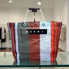 正規品＆大人気商品‼️ マルニ フラワーカフェ ショッピングトートバッグのサムネイル