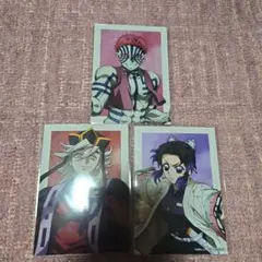 鬼滅の刃 ufotable お楽しみくじ チェキ 狛治 猗窩座 鳴女セット