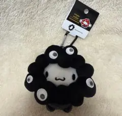 ミャクミャク なりきりぬいぐるみ　カラビナ付 サンリオ シナモロールブラック 黒